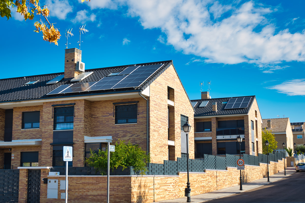 Photovoltaikanlage für Mehrfamilienhaus
